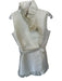 Mariadelaorden Size 36 Cream Polyester Blend Ruffle Belt Mini belt Dress Cream / 36