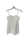 French Connection Size 4 White Polyester & Viscose Spaghetti Strap Fitted Dress White / 4