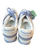Saucony Shoe Size 7 White & Blue Suede Lace Up Mesh Athletic Sneakers White & Blue / 7