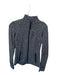 Lululemon Size 6 Gray Nylon Blend Heathered Mesh Detail Zipper Athletic Jacket Gray / 6