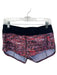 Lululemon Size 6 Pink Multi Nylon Blend Wide Waist Band Abstract Athletic Shorts Pink Multi / 6