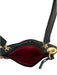 Hammitt Black Leather Gold Accents Zipper Crossbody Purse Black / Small