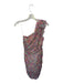 Amanda Uprichard Size S Pink Multi Polyester Floral One Shoulder Rouched Dress Pink Multi / S