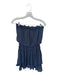 Glam Size S Charcoal Strapless Ruffle Mini Dress Charcoal / S