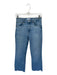 Zara Size 4 Med Wash Cotton Blend Raw Hem Straight High Rise Jeans Med Wash / 4