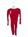 FP Movement Size M/L Cherry Red Nylon Blend Legging Square Neck Athletic Jumper Cherry Red / M/L