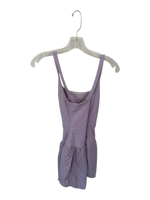 FP Movement Size S Lavender Cut Out Shorts Athletic Romper Lavender / S