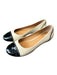 Jack Rogers Shoe Size 7M White & Black Leather Color Block Stitch Design Shoes White & Black / 7M