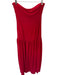 Peppermayo Size M Red Polyester Drop Waist Strapless Maxi Gown Red / M