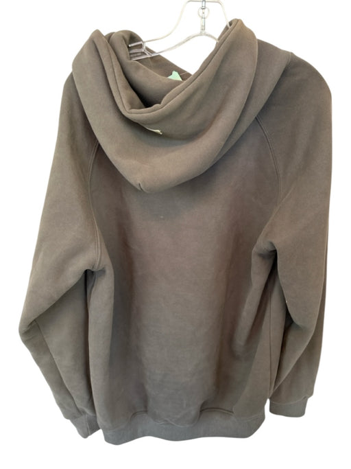 Essentials Size XL Grey Hood Front Pocket Men's Sweatshirt Grey / XL
