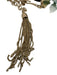 Zimmermann Black & Gold Leather Tassel Hook Clasp Belts Black & Gold / 0