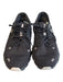 On Cloud Shoe Size 8.5 Black Manmade Material Almond Toe lace up Sneaker Shoes Black / 8.5