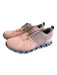 On Cloud Shoe Size 8.5 Pink Manmade Material Almond Toe lace up Sneaker Shoes Pink / 8.5
