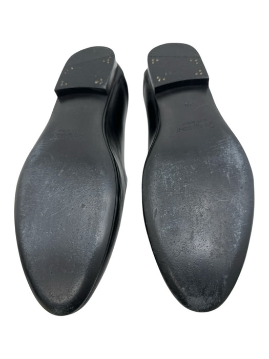 Yves Saint Laurent Shoe Size 40 Like New Black Leather Solid Loafer Men's Shoes Black / 40