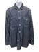 Junya Wantanabe Size M Blue & White Cotton Long Sleeve Stitch Design Top Blue & White / M
