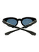 Jacques Marie Mage Like New Black Plastic Solid Men's Sunglasses Black
