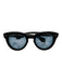 Jacques Marie Mage Like New Black Plastic Solid Men's Sunglasses Black