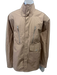 Hermes Size 40 Beige Cotton Solid Zip Pockets Button Down Men's Jacket Beige / 40