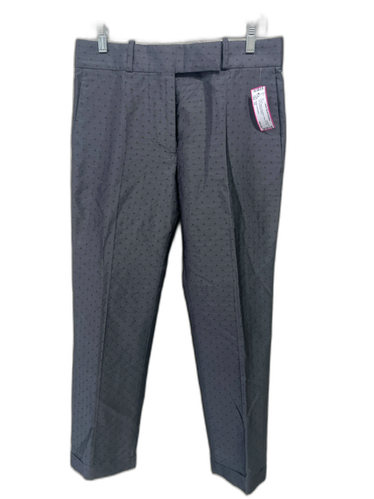 Haider Ackermann Size 32 Gray Wool & Silk Blend Polka Dot Zip Fly Men's Pants Gray / 32
