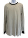 Rick Owens AS IS Size L Tan Cotton Solid T shirt Oversize Long Sleeve Shirt Tan / L