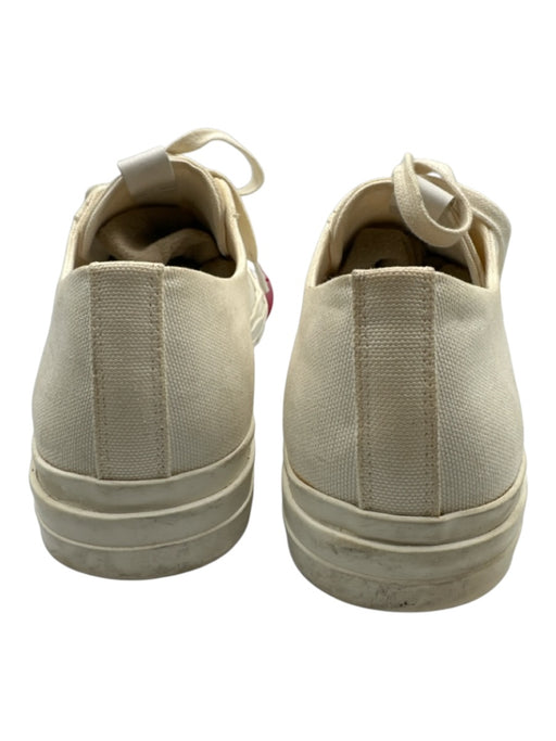Bottega Veneta Shoe Size 42 AS IS White Canvas Solid Sneaker Men's Shoes White / 42