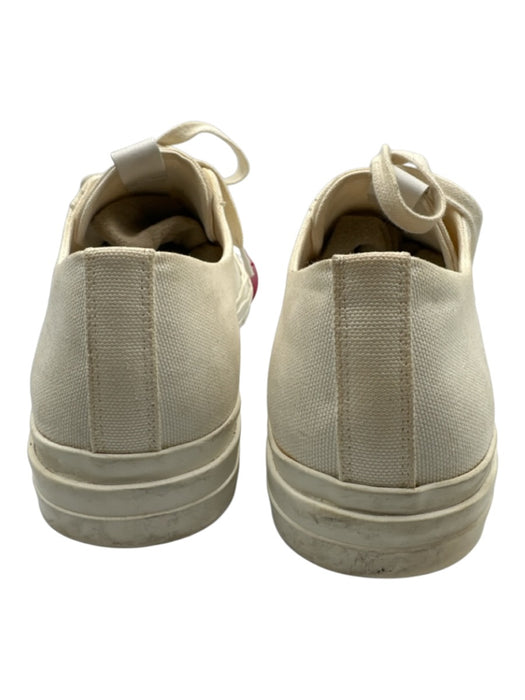Bottega Veneta Shoe Size 42 AS IS White Canvas Solid Sneaker Men's Shoes White / 42