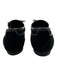 Bottega Veneta Shoe Size Est 9 Black Velour Woven Accent Tuxedo Loafer Shoes Black / Est 9