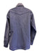 Mason Martin Size 42 Blue Cotton Solid Button Up Seam Detail Long Sleeve Shirt Blue / 42