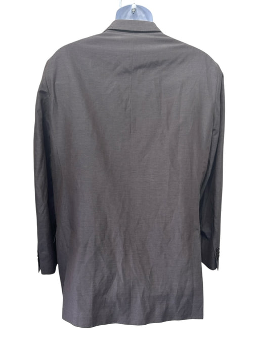 Ermenegildo Zegna Gray Silk & Linen Solid 2 Button Men's Blazer Gray / 54L