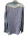 Dsquared Size 56 Blue Cotton Gingham Denim Accent Button up Long Sleeve Shirt Blue / 56