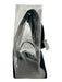 Rebecca Minkoff Clear & Black PVC & Leather Magnetic Closure Translucent Bag Clear & Black / L