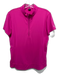 Greyson Size M Hot pink Nylon Blend Short Sleeve High Neck Athletic Top Hot pink / M