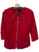 Doncaster Size 4 Red Polyester & Nylon Long Sleeve Collar Shoulder Pads Jacket Red / 4
