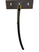 Carlisle Brown & Gold Gold Hardware Chain Detail Snake Skin Belts Brown & Gold / Small