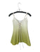 Murci Size 2 Yellow Polyester & Cotton Spaghetti Strap Ombre Mini Dress Yellow / 2