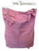 Storia Size M Baby Pink Cotton Strapless Pleated Bows Back Zip Dress Baby Pink / M