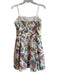Willa Story Size M White & Multi Linen Spaghetti Strap Abstract Print Dress White & Multi / M
