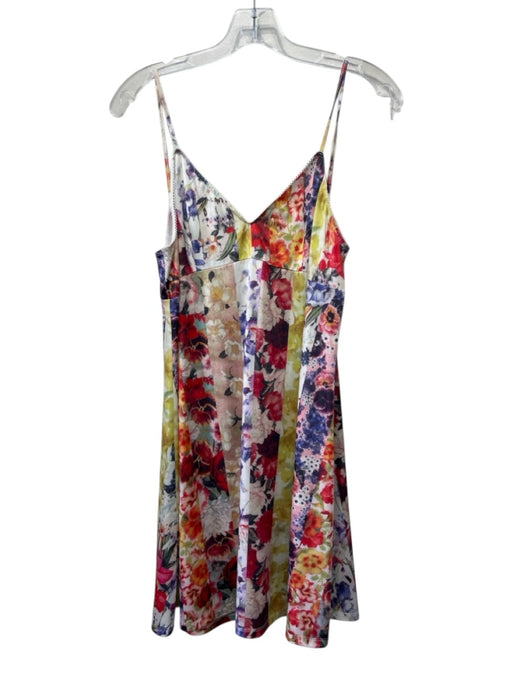 Zimmermann Size 3 Yellow, Red & Blue Silk Floral Long Balloon Sleeve Maxi Dress Yellow, Red & Blue / 3