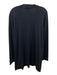 Worth Size Medium Navy Blue Silk Blend Long Sleeve Open Front Knit Sweater Navy Blue / Medium