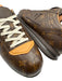 Louis Vuitton Shoe Size 10.5 New Brown Leather Monogram Sneaker Men's Shoes Brown / 10.5