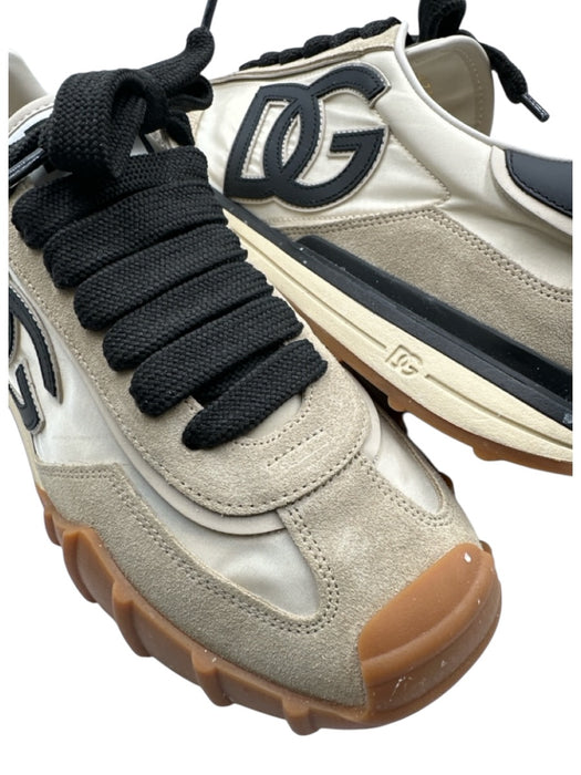 Dolce & Gabbana Shoe Size 11 Like New Beige Suede & Synthetic Solid Men's Shoes Beige / 11