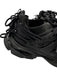 Balenciaga Shoe Size 42 Black Synthetic Lace Up Lace Up Back Mesh Panel Sneakers Black / 42