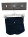 Lululemon Size 6 Navy & Black Nylon Blend High Ankle Abstract Bike Shorts Shorts Navy & Black / 6
