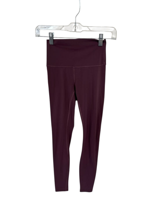 Lululemon Size 2 Dark Purple High Waist Athletic Leggings Dark Purple / 2