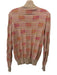 M Missoni Size XS Beige, Pink, Orange Wool & Viscose Mock Neck Squares Sweater Beige, Pink, Orange / XS