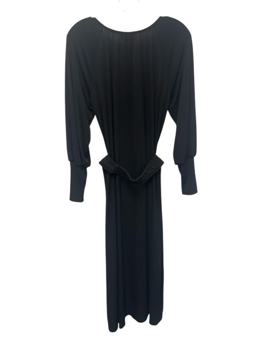 Tuckernuck Size S Black Polyester Long Sleeve Dress Black / S