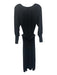 Tuckernuck Size S Black Polyester Long Sleeve Dress Black / S