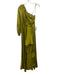 Mac Duggal Size 4 Chartereuse Green Polyester One Shoulder One Sleeve Gown Chartereuse Green / 4