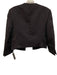 Boss Hugo Boss Size 4 Navy & Burgundy Cotton Open Front Circle Print Jacket Navy & Burgundy / 4