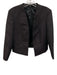 Boss Hugo Boss Size 4 Navy & Burgundy Cotton Open Front Circle Print Jacket Navy & Burgundy / 4